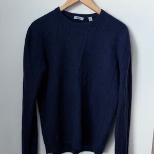 Cashmere Mette Men's Navy Crewneck Sweater Size XL